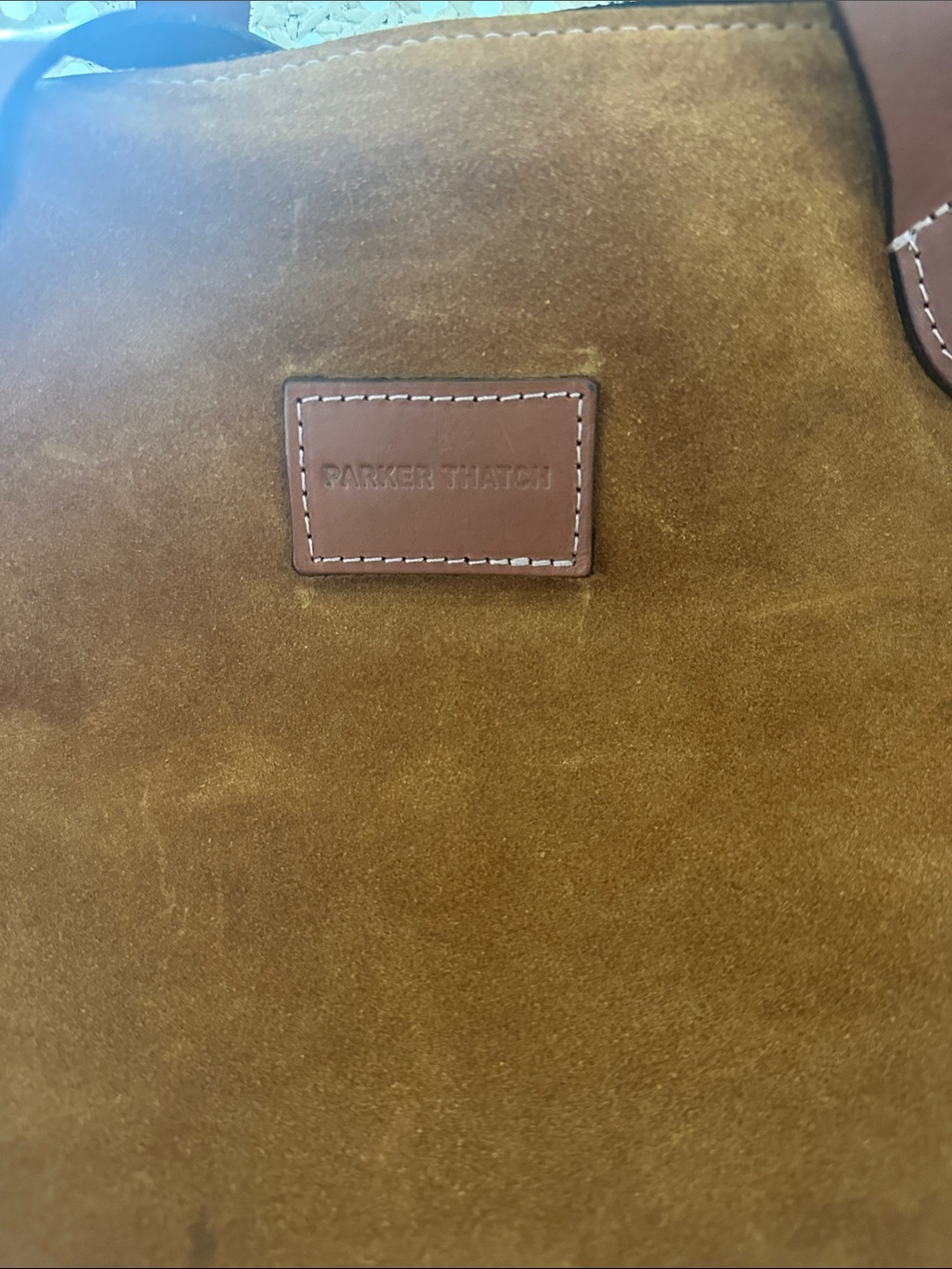 Parker Thatch Charlie Suede Bag - Picture 2 of 10